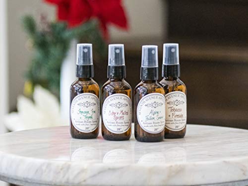 Seventh Avenue Apothecary Fragrant Room Spray - Green Clover + Aloe - Amber Glass Bottle With Fine Mist Sprayer - Hand Poured In The Usa #TOP5