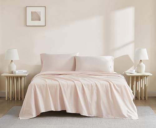 Linen Closet Organic 100% Cotton Twin XL Bed Sheet...