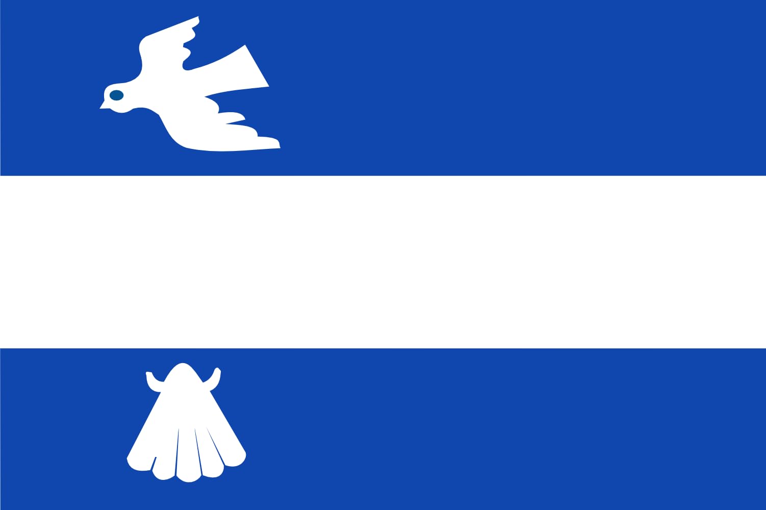 Drapeau Simpelveld vlag grand pavillon de mairie Gemeente Simpelveld extérieur