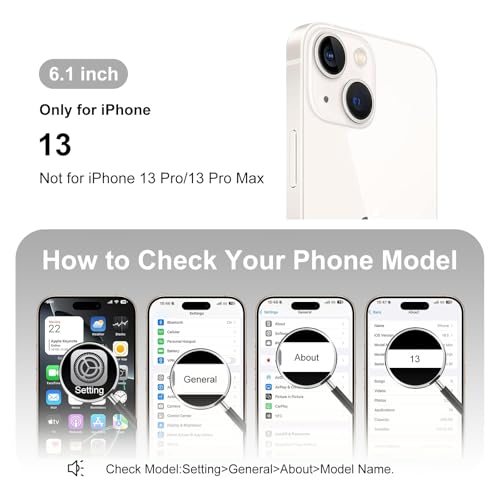Coque iPhone 13 fine LEVIOSA transparente aux finitions pailletées premium