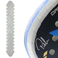 EBBOM Transparenter Padel-Schlägerschutz, langlebig und leicht, Zubehör zum Schutz des Padelschlägers, ideales Padel-Zubehör, Zahnschutz