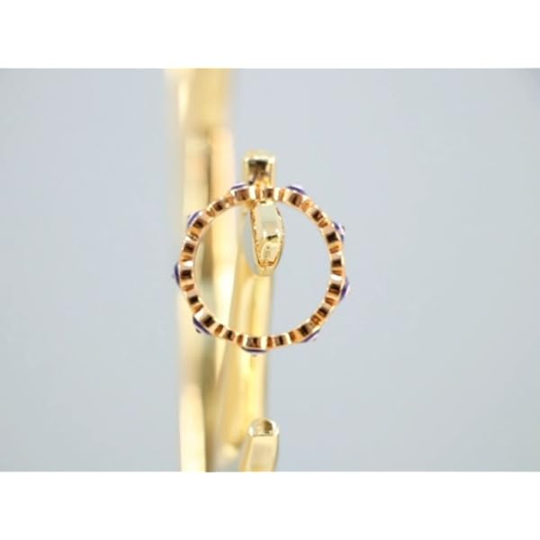 Puerzi-Evil-Eye-RingRose-Gold-Plated-Ring-Suitable-for-Women-GirlsSize-6-to-10 Puerzi Evil Eye Ring,Rose Gold Plated Ring Suitable for Women Girls,Size 6 to 10 (Gold, 9)