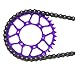 TTETTZ 10T Front Gear 1:4 Scale RC Motorcycle Roller Chain Parts Professional Sturdy Replaces Front Gear 10T for 1:4 Motorcycle, Purple