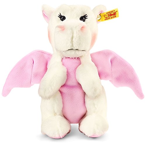 Preisvergleich Produktbild Steiff 15113 - Rosali Baby Drache 20, weiß / rosa