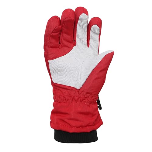 Image of FabSeasons Unisex Warm Winter Gloves, Waterproof, Windproof for Hiking, Driving, Running & Outdoors, Fits for 3-5 Years Old Boys and Girls