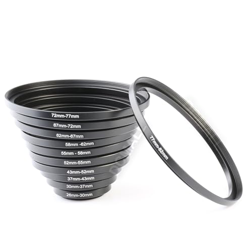 Anel Adaptador Step Up Para Filtros De Lente