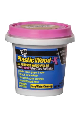Image of DAP 00540 5.5 Oz Natural Plastic Wood-X Stainable Wood Filler with DryDex Dry Time Indicator