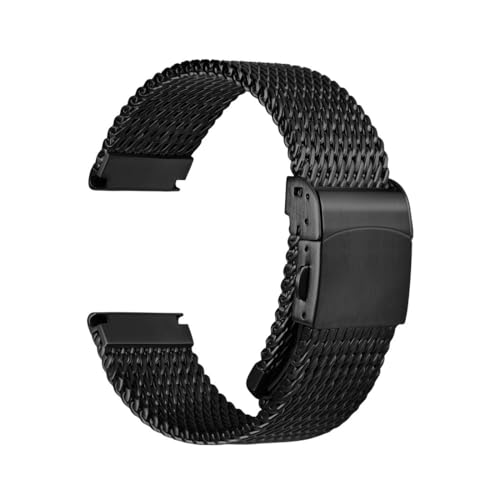 Bracelet de montre en acier tissé pour montres mécaniques IWC et boîtiers acier