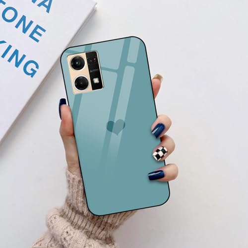 Image of COLORflow Back Cover Compatible with Oppo F21 Pro 4G / F21s Pro 4G | Pastel Hearts Customized | Shockproof TPU Bumper with Camera Protection Back Cover Compatible with Oppo F21 Pro 4G / F21s Pro 4G