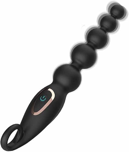 HEYBEC Plug Anal y Vibrador Negro
