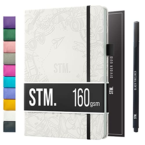 Bullet journal A5 pour le travail carnet de notes rigide pages épaisses 160g
