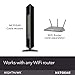 NETGEAR Nighthawk Cable Modem CM1200 - Compatible with All Cable Providers Including Xfinity by Comcast, Spectrum, Cox | for Cable Plans Up to 2 Gigabits | 4 x 1G Ethernet Ports | DOCSIS 3.1, Black