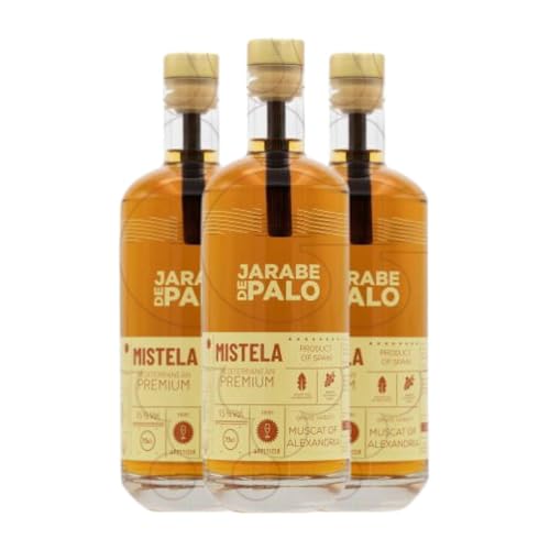 Jarabe de Palo Mistela Moscatel Grano Menudo Alicante 75 cl Vino generoso (Caja de 3 Botellas de 75 cl)