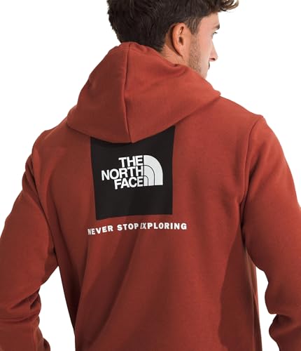 Image of THE NORTH FACE Men's Evolution Box NSE Hoodie | Sweatshirt With 2 Piece Hood, Adjustable Drawcord, Kangaroo Hand Pocket