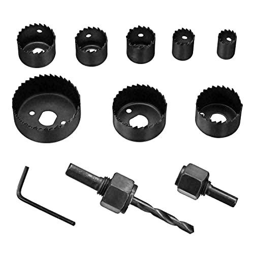 Set de Brocas Sierra de 11 Piezas 3/4" a 2 1/2" miniatura 1