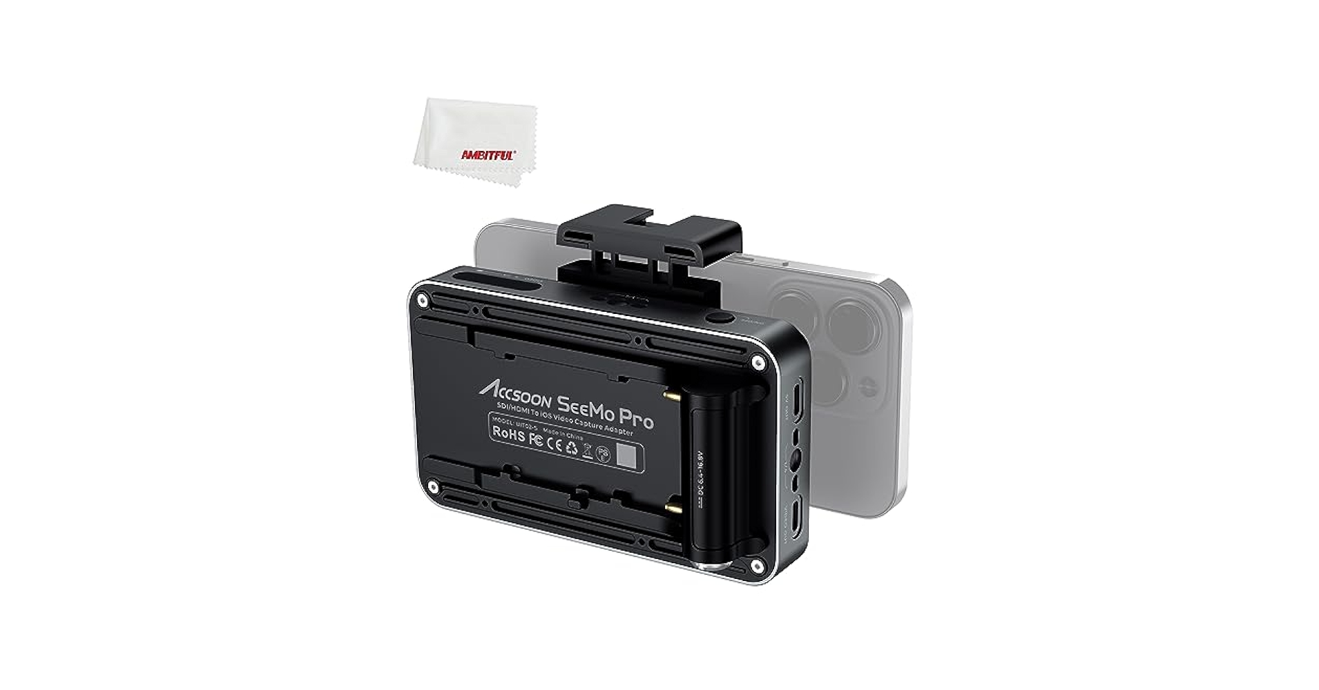 Amazon | Accsoon SeeMo Pro ビデオ送信機 HDMI&USBモニタリング