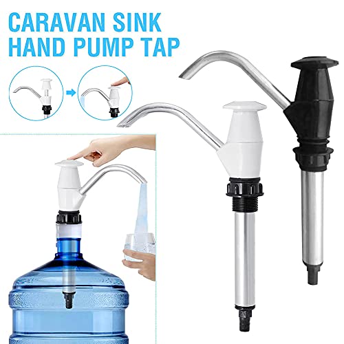 Hand Water Pump Caravan Sink Water Hand Pump Tap Camping Trailer Motorhome Rv 4wd Replacement Double Action Camping Trailer Motorhome Replacement Pumping Tool