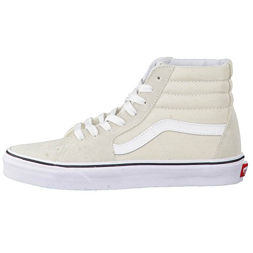 Vans Vans Women’s Sk8-Hi Trainers, Off-White (Birch/True White), 7.5 UK, Off-White, 7.5 UK