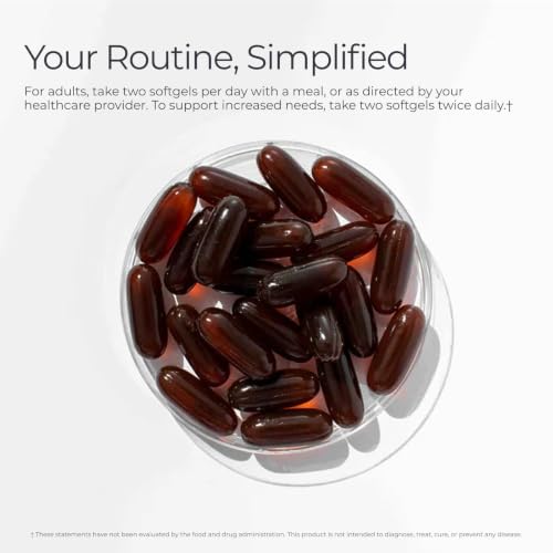 Livingood Daily Omega Plus Turmeric Supplement