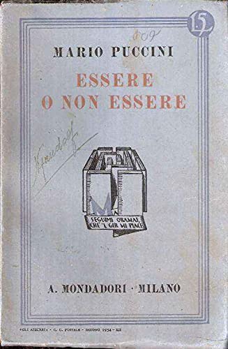  ESSERE O NON ESSERE
