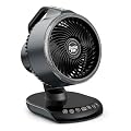 Ausic 30000mAh Portable Fan Rechargeable, Powerful Indoor & Outdoor Battery Powered Fan, Oscillating Fan with Remote & Turbo Blade, Quiet Desk Fan for Home, Patio, Sports, Camping, Beach