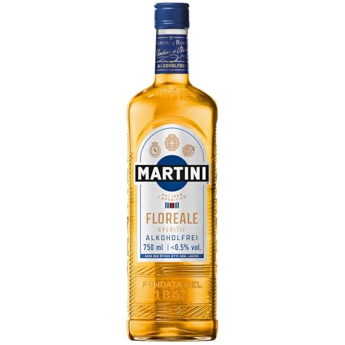 MARTINI Floreale alkoholfreier Aperitif, 75cl / 750ml, angereichert mit hochwertigen Botanicals