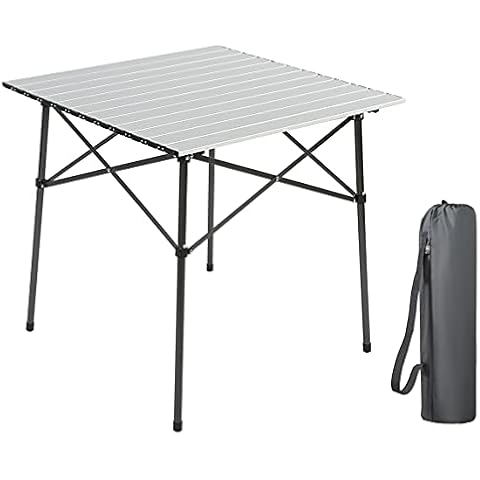 Portal Aluminium Folding Camping Table for 4 Cover
