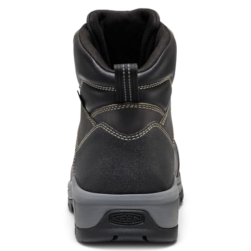 Image of KEEN Utility Men's Evanston 6 inch Composite Toe Waterproof Leather Durable Construction Work Boots