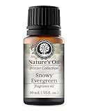 Snowy Evergreen Fragrance Oil 10ml for Diffuser, Making Soap, Candles, Lotion, Home Scents, Linen Spray and Lotion