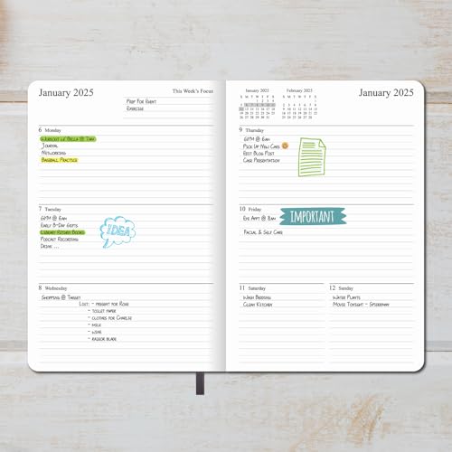 Fan&Ran PL-D-G 2024-2025 Planner - 15 Months Weekly And Monthly Planner Oct 2024 thumb #1