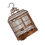 Chic et durable : l'extérieur en plastique vintage style et durabilité, offrant une cage à oiseaux, un de transport pour oiseaux et une cage à pigeons et durable
