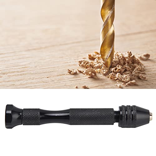 Dekaim Precision Pin Vise Hobby Drill with Model Twist Hand Drill Bits Set for DIY Drilling Tool, Black - Image 4
