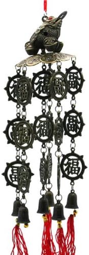 Brass Feng Shui Wind Chime for Home Garden & Car