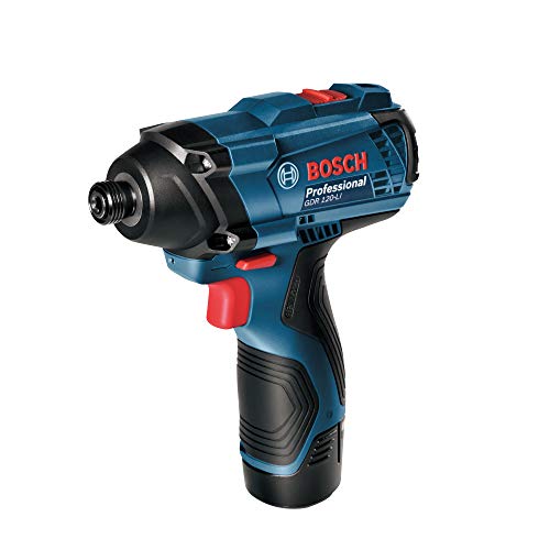 Bosch Chave De Impacto Gdr 120-Li 12V Com 2 Baterias 1 Carregador E Maleta