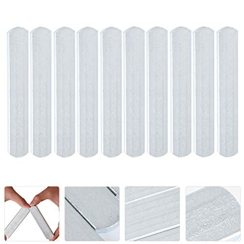 VOSAREA 10pcs Weighted Stainless Steel Fitness Plates for Strength Training and Jogging Compact Design for - Image 3
