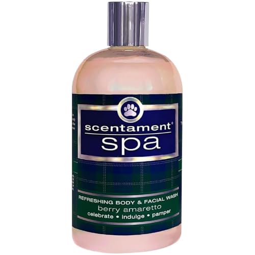 Image of Best Shot Pet Scentament Spa Seasonal Facial & Body Wash, Berry Amaretto, 16 oz (S55-16oz)