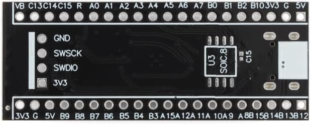 Image of IDUINO STM32F401CCU6 STM32 Minimum Core System Learning Development Board Module STM32F4 STM32F401 ARM Cortex-M4 Type-C 256 Kbytes Flash Memory