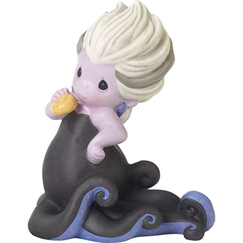 Precious Moments 192015 Disney Showcase Ursula You Leave Me Boneco de porcelana sem alma, multi