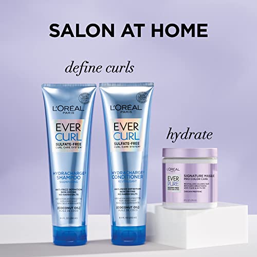 LOreal-Paris-EverCurl-Sulfate-Free-Shampoo-and-Conditioner-Kit-for-Curly-Hair-Lightweight-Anti-Frizz-Hydration-Gentle-on-Curls-with-Coconut-Oil-85-Ounce-Set-of-2-Packaging-May-Vary