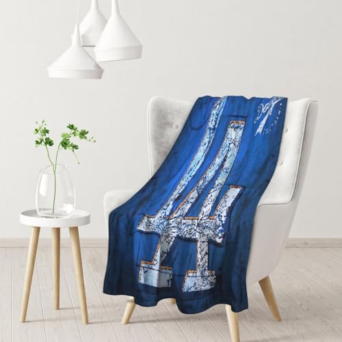 Baseball Blankets Lightweight Flannel Bedding Birthday Christmas Travel Gift Bed Blanket Best Gift for Fans 40x50 Inch