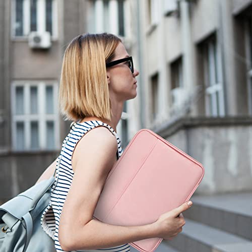 TiMOVO 9-11 Inch Tablet Sleeve Bag for iPad 11-inch A16 2025, iPad 10th Gen. 10.9", i Pad 10.2", i Pad Air 11/5th/4th Gen. 10.9", Galaxy Tab A9 Plus 11", Carrying Case with Pocket, Pink - Image 6