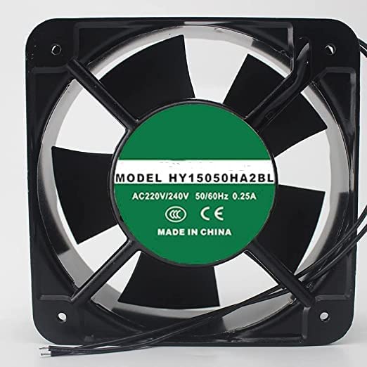 220V 0.25A 15050 Cooling Fan 150X150X50mm
