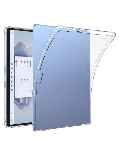 HUKWIMO For Surface Pro 13 2026 �P�[�X 13 �C���` TPU ���� �ϏՌ� ���^ [�N���A] | TPU�f�� �N���A�P�[�X �����f�U�C�� ���^�݌v ���y�� �S�ʕی� �ϏՌ� �ϋv�� �ω��� ���h�~ �X�N���b�`�h�~ ���E�ȒP 