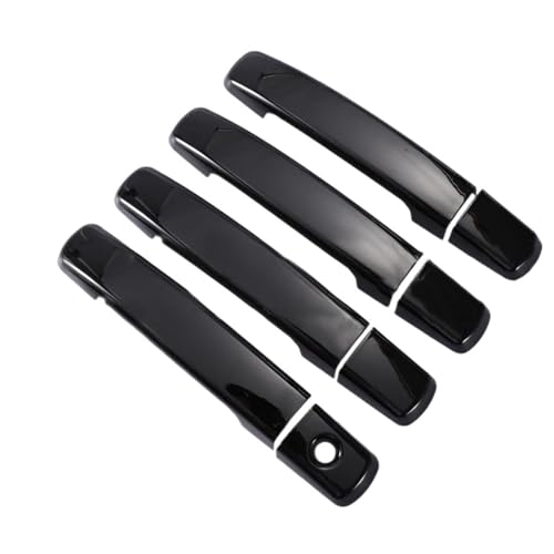 Garniture de poignée de porte Nissan Qashqai J10 style carbone effet premium