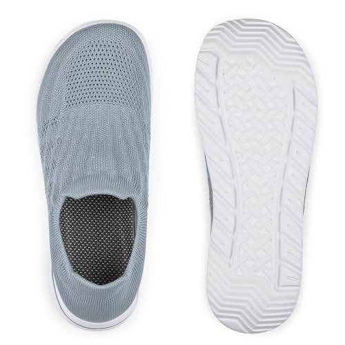 Womens Walking Sneakers Wide Toe Flat Lightweight Breathable Comfortable Casual4