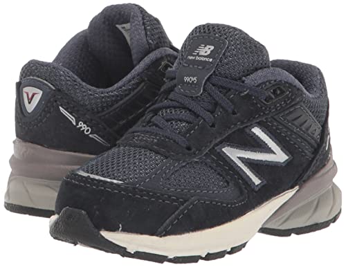 New Balance 990 V5 Lace-Up Sneaker, Navy/Navy, 5.5 Us Unisex Big Kid #TOP6