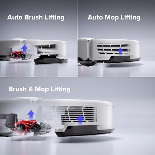 Image of roborock S8 Pro Ultra Robot Vacuum and Mop, Auto-Drying, Self-Washing, Liftable Dual Brush & Sonic Mop, 6000Pa Suction, Self-Refilling, Self-Emptying, Obstacle Avoidance, White (Renewed)