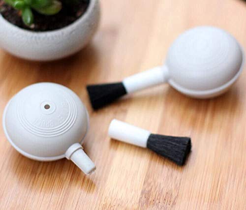 Gearfend Dust Cleaner Kit Strong Cleaning Air Blower + Soft Brush Blower For Camera & Camcorder, Lens, Lcd Screens, Etc + Microfiber Cloth #TOP5