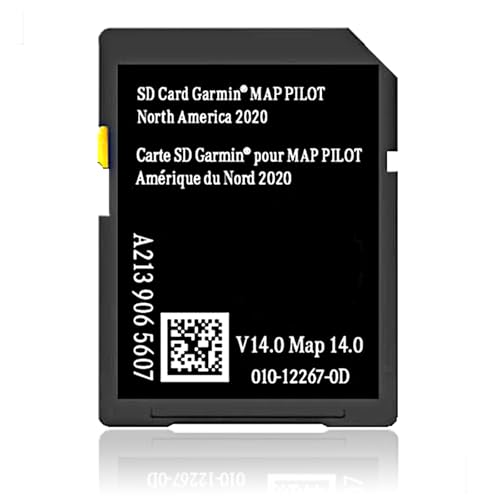 Latest Version Navigation SD Card Maps Compatible with 2016 C300 Mercedes Garmin Pilot Audio 20 (Code 522) NTG Sync for C-Class, E-Class, GLC Version 14.0 Map USA/Canada/Mexico A2139065607