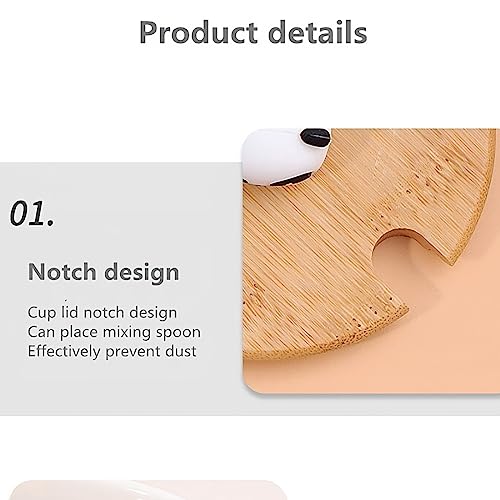 Image of BonZeal Ceramic Panda Mug Set with Lid & Spoon - 400 ml Teacup - Birthday Gift for Girls & Boys - Panda Lovers